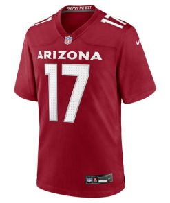 Alternative view of Zay Jones Arizona Cardinals Nike Team Game Jersey -  Cardinal