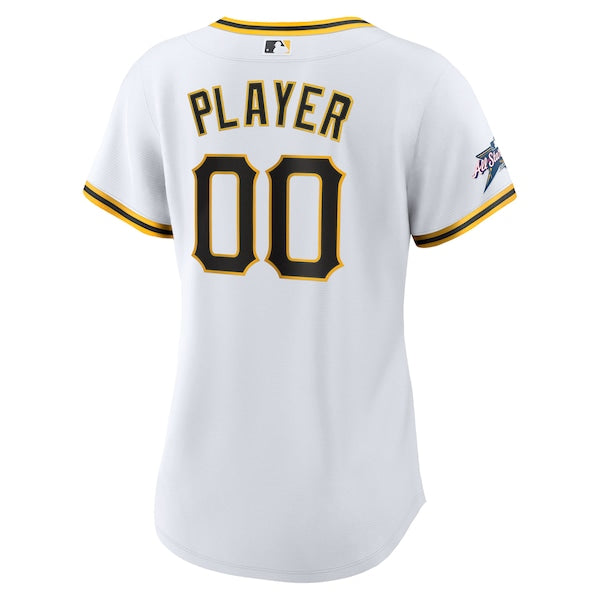 Pittsburgh Pirates Nike Women's 2025 MLB All-Star Game Home Pick-A-Player Replica Jersey - White - Image 3