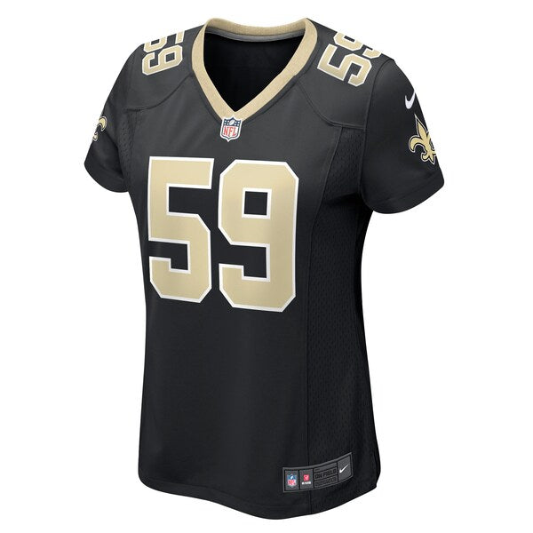 Jordan Jackson New Orleans Saints Nike Women's Game Player Jersey - Black - Image 2
