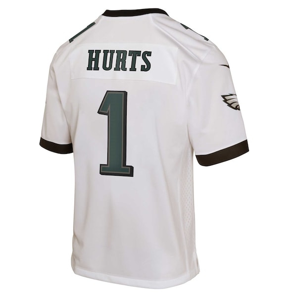 Jalen Hurts Philadelphia Eagles Nike Youth Game Jersey - White - Image 3
