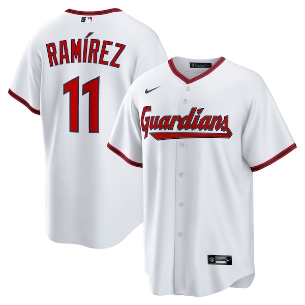 Jos¨¦ Ram¨ªrez Cleveland Guardians Nike Home Replica Jersey - White