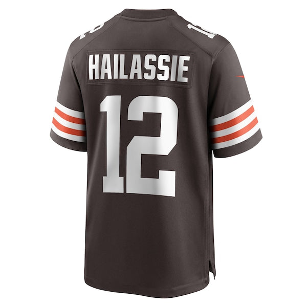Kahlef Hailassie Cleveland Browns Nike Team Game Jersey - Brown - Image 2