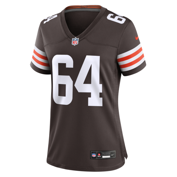 Thayer Munford Cleveland Browns Nike Women's Team Game Jersey - Brown - Image 2