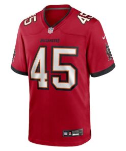 Alternative view of Deion Jones Tampa Bay Buccaneers Nike Team Game Jersey -  Red