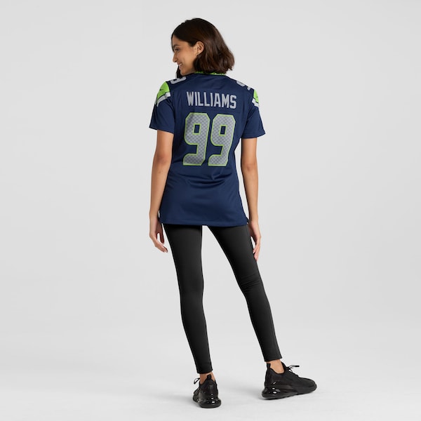 Leonard Williams Seattle Seahawks Nike Women's Team Game Jersey - College Navy/Navy - Image 7