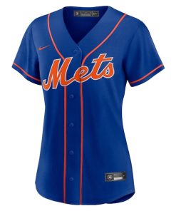Alternative view of Justin Verlander New York Mets Nike Women's Alternate Replica Player Jersey - Royal