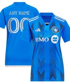 CF Montreal adidas Women's 2024 Primary Custom Replica Jersey - Blue