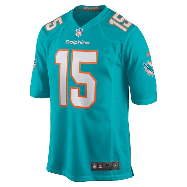 Jaelan Phillips Miami Dolphins Nike Game Player Jersey - Aqua/White - Image 3