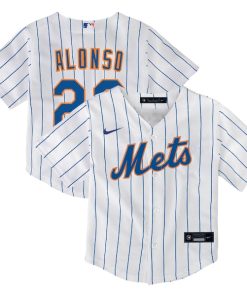 Pete Alonso New York Mets Nike Toddler Home Replica Player Jersey - White/Royal