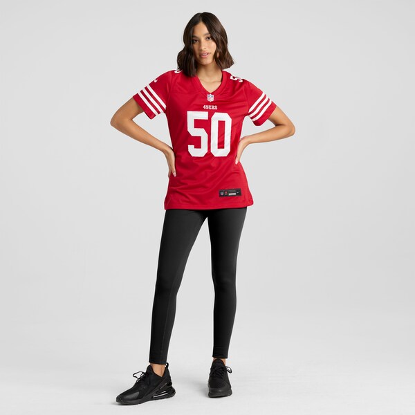 Khalil Davis San Francisco 49ers Nike Women's Team Game Jersey - Scarlet - Image 4