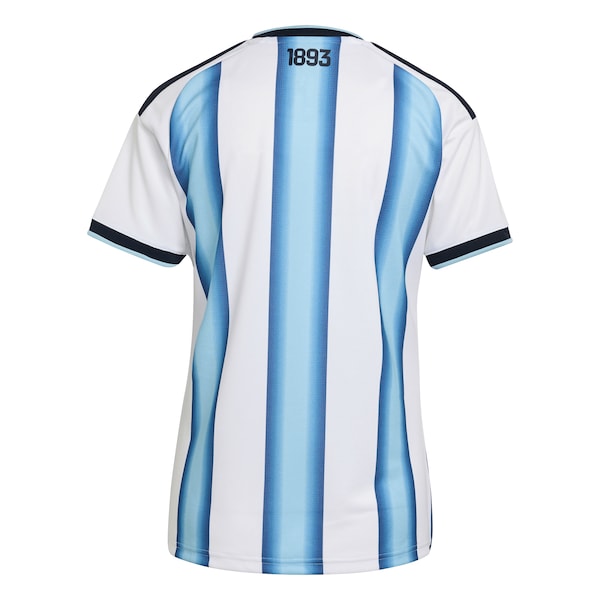 Argentina National Team adidas Women's FIFA x World Cup 2022 Winners Home Replica Jersey - White - Image 3