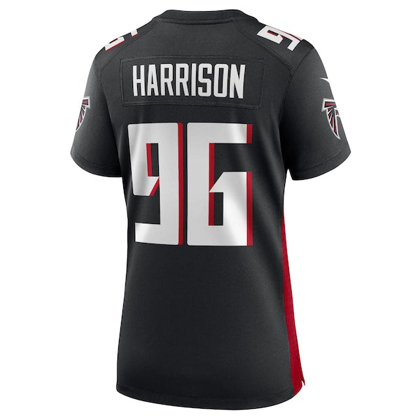 Zach Harrison Atlanta Falcons Nike Women's Team Game Jersey - Black - Image 3