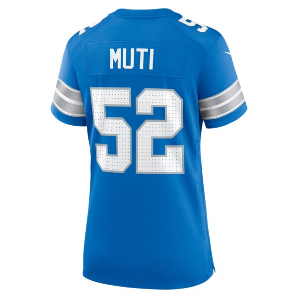 Netane Muti Detroit Lions Nike Women's Game Jersey - Blue - Image 3
