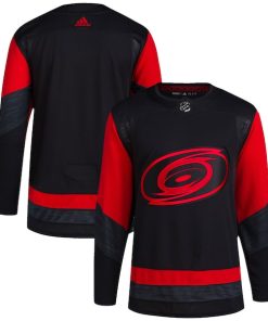 Carolina Hurricanes adidas 2023 NHL Stadium Series Primegreen Authentic Jersey - Black