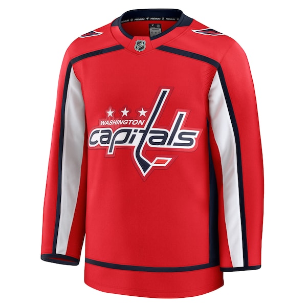 Washington Capitals Home Premium Jersey - Red/Black/White - Image 12