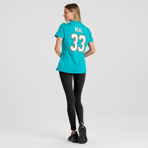 Siran Neal Miami Dolphins Nike Women's Game Jersey - Aqua - Image 5