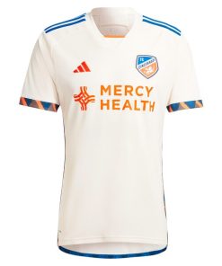 Alternative view of Matt Miazga FC Cincinnati adidas 2024 The Canvas Kit Replica Player Jersey - White