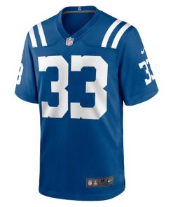 Alternative view of Dallis Flowers Indianapolis Colts Nike Game Player Jersey - Royal