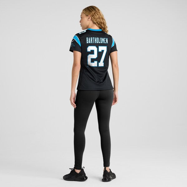 Shemar Bartholomew Carolina Panthers Nike Women's Game Jersey - Black - Image 5