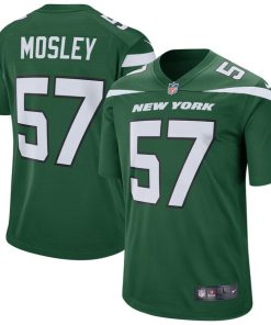C.J. Mosley New York Jets Nike Game Jersey - Gotham Green/White