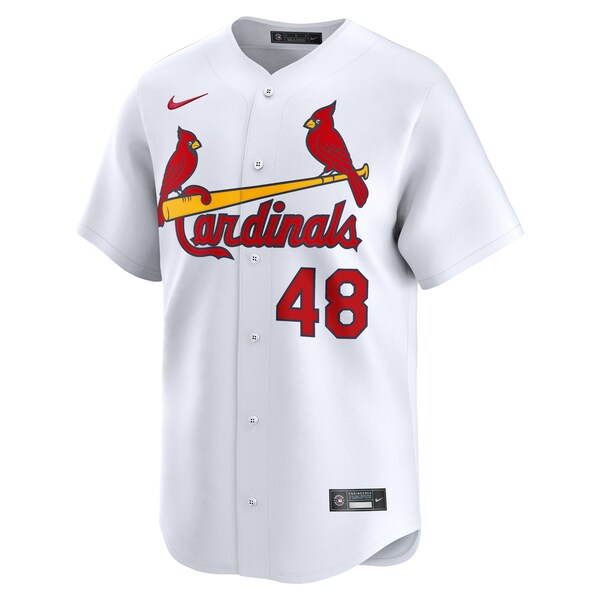 Iv¨¢n Herrera St. Louis Cardinals Nike Home Limited Player Jersey?¨C White - Image 3
