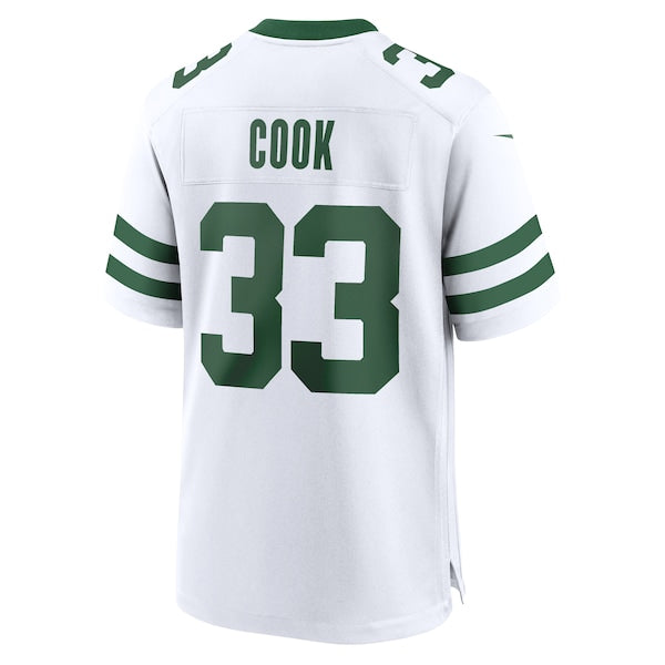 Dalvin Cook New York Jets Nike Legacy Player Jersey - White/Green - Image 4