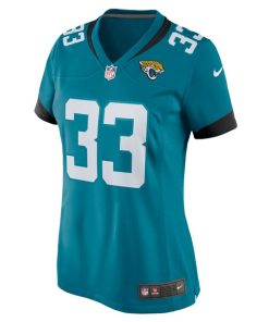 Alternative view of Devin Lloyd Jacksonville Jaguars Nike Women's Player Game Jersey - Teal