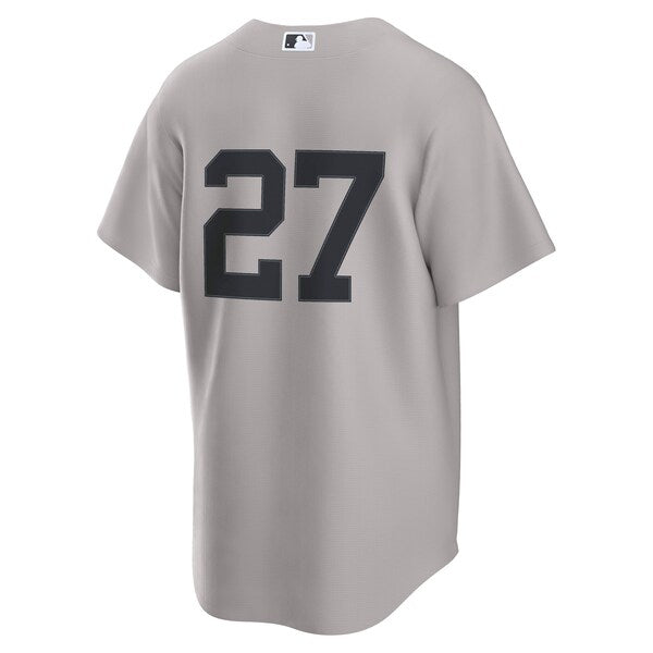 Giancarlo Stanton New York Yankees Nike Road Replica Jersey - Gray - Image 3
