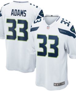 Jamal Adams Seattle Seahawks Nike Game Jersey - White/Navy