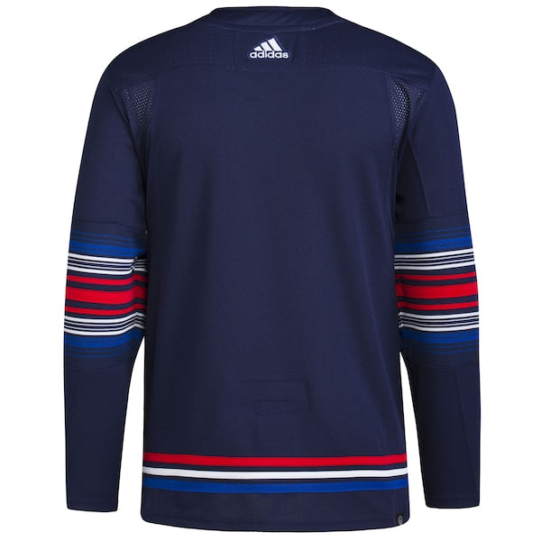 New York Rangers adidas Alternate Authentic Primegreen Jersey - Navy - Image 3