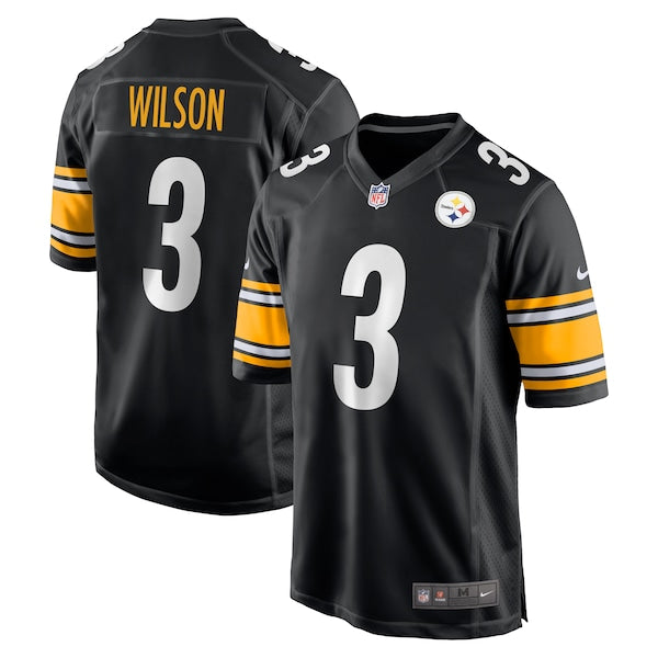 Russell Wilson Pittsburgh Steelers Nike Game Jersey?ยจC Black