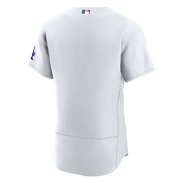 Los Angeles Dodgers Nike Home Authentic Jersey - White - Image 4