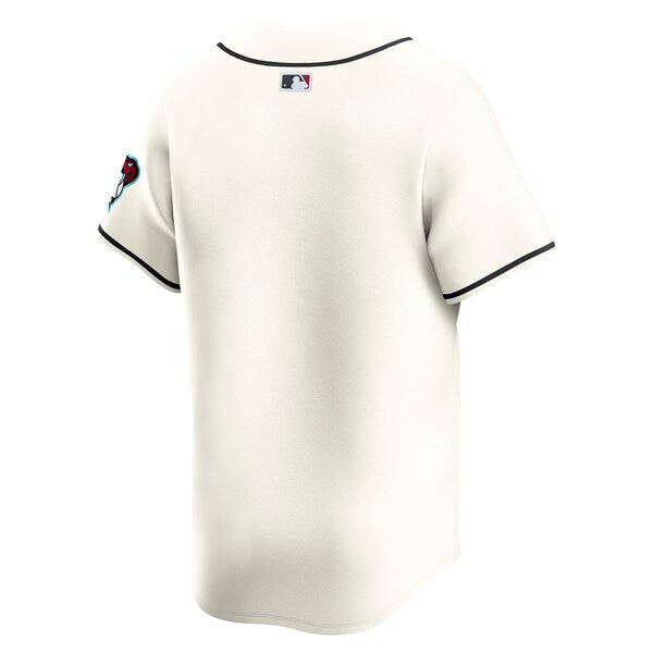Arizona Diamondbacks Nike Home Limited Jersey - Cream - Image 3