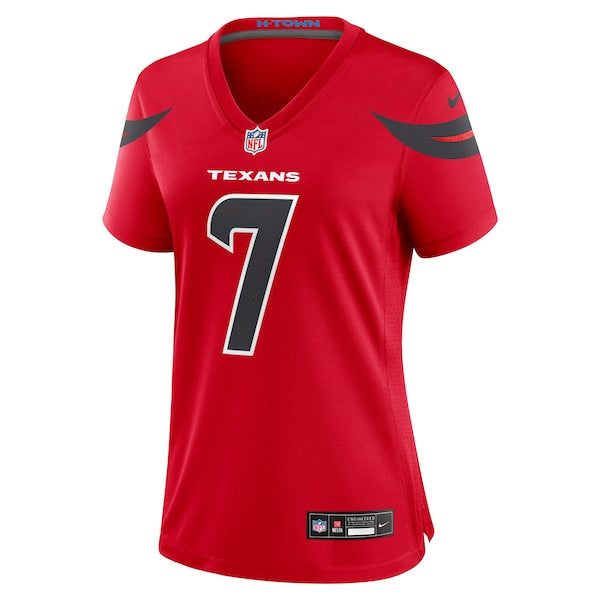 C.J. Stroud Houston Texans Nike Women's Alternate Game Jersey - Red - Image 3