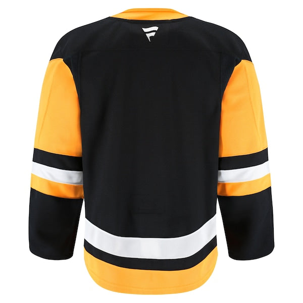 Pittsburgh Penguins Home Authentic Pro Jersey - Black - Image 3