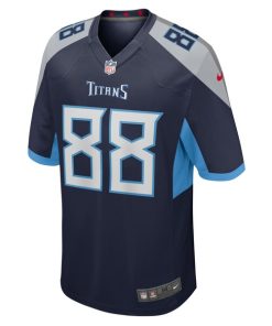 Alternative view of David Martin-Robinson Tennessee Titans Nike  Game Jersey -  Navy