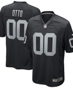 Jim Otto Las Vegas Raiders Nike Game Retired Player Jersey - Black