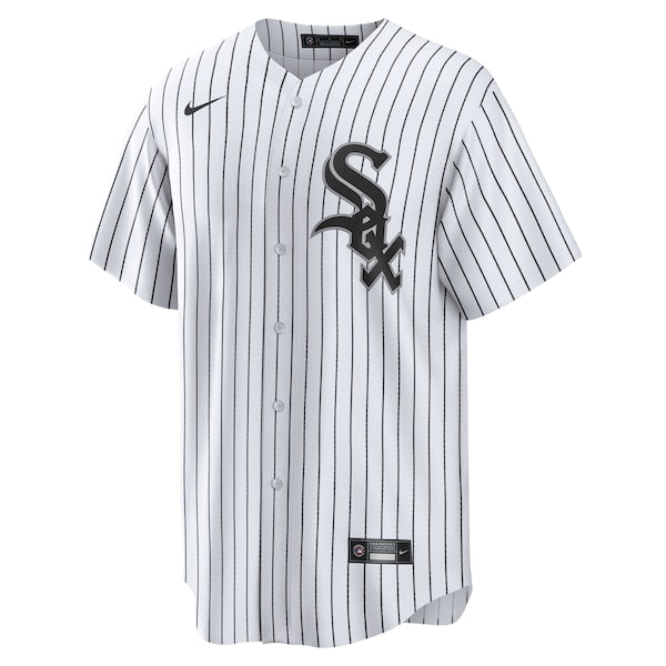 Andrew Benintendi Chicago White Sox Nike Home Official Player Jersey - White/Black - Image 3