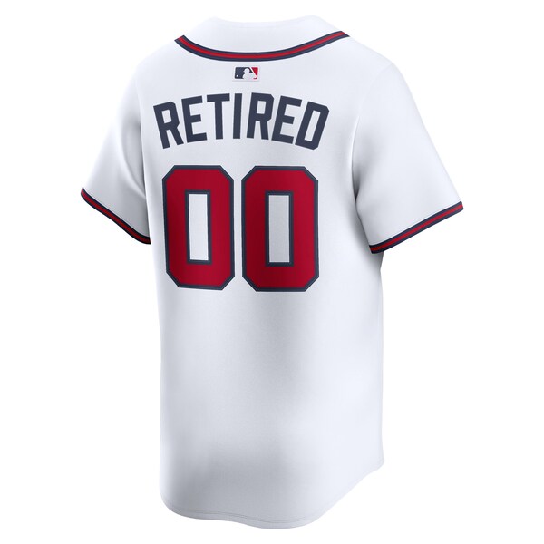 Atlanta Braves Nike Home Limited Pick-A-Player Retired Roster Jersey - White - Image 3