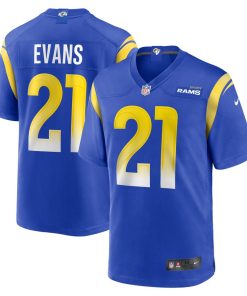 Zach Evans Los Angeles Rams Nike Home Game Jersey - Royal
