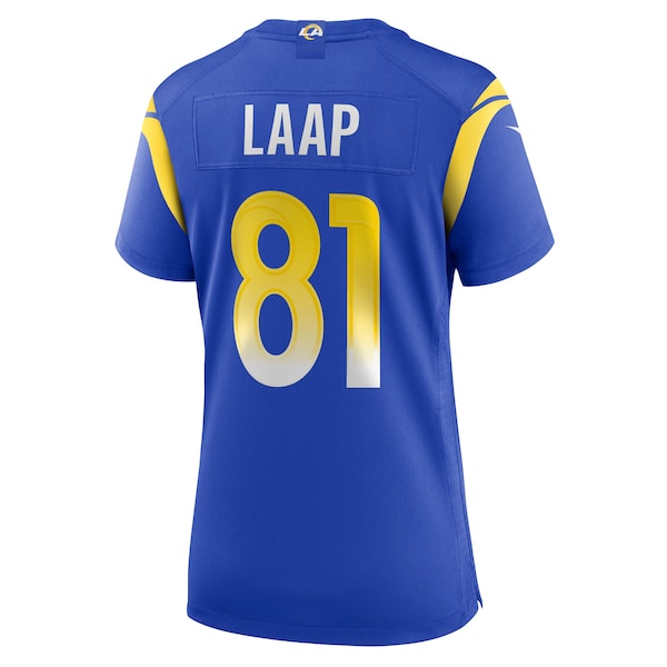 JJ Laap Los Angeles Rams Nike Women's Game Jersey - Royal - Image 3