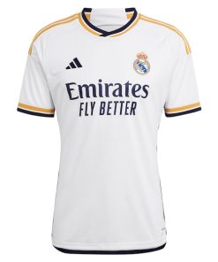 Alternative view of Los Merengues adidas 2023/24 Home Replica Jersey - White