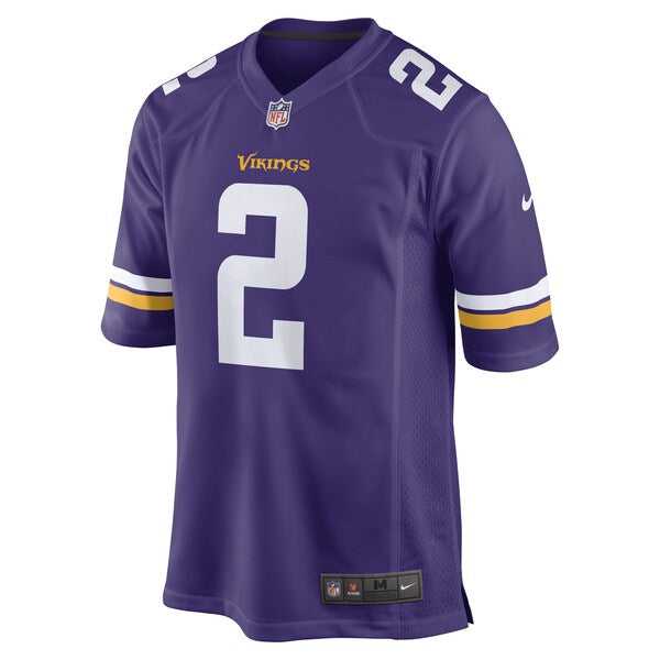 Alexander Mattison Minnesota Vikings Nike Game Player Jersey - Purple - Image 2