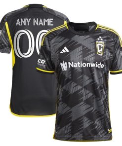Columbus Crew adidas 2024 VeloCITY Kit  Authentic Custom Jersey - Black