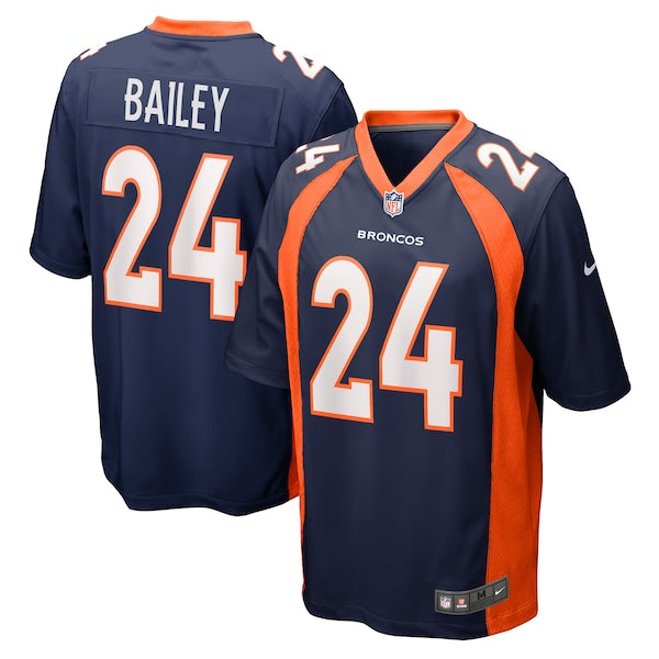 Champ Bailey Denver Broncos Nike Retired Player Jersey - Navy/Orange - Image 2