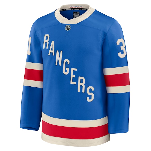 Igor Shesterkin New York Rangers Centennial Premium Jersey - Blue - Image 2