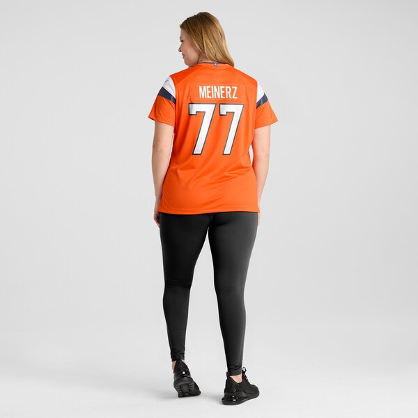 Quinn Meinerz Denver Broncos Nike Women's Team Game Jersey - Orange - Image 7