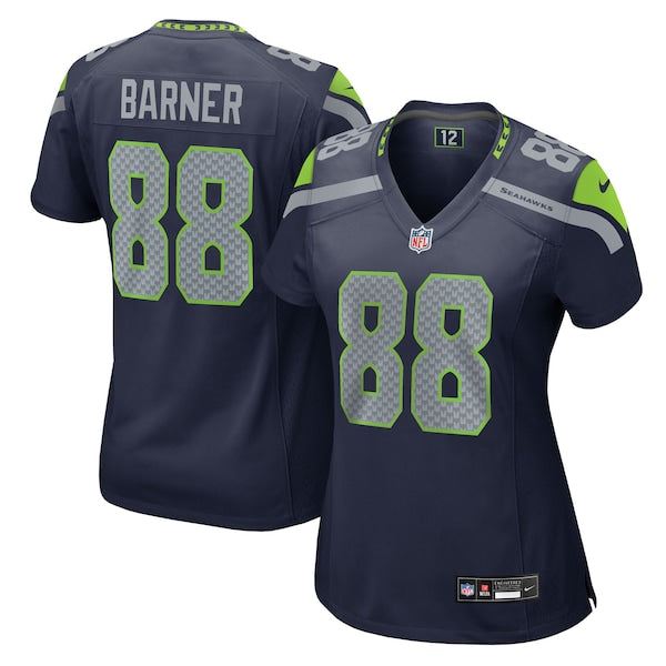 A.J. Barner Seattle Seahawks Nike Women's Team Game Jersey - Navy - Image 9