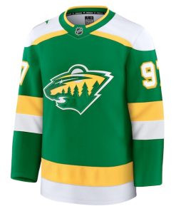Alternative view of Kirill Kaprizov Minnesota Wild  Alternate Premium Jersey - Green