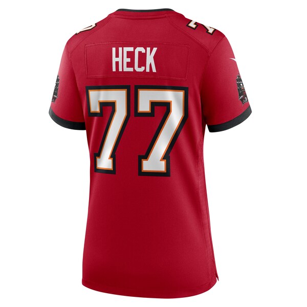 Charlie Heck Tampa Bay Buccaneers Nike Women's Team Game Jersey - Red - Image 4